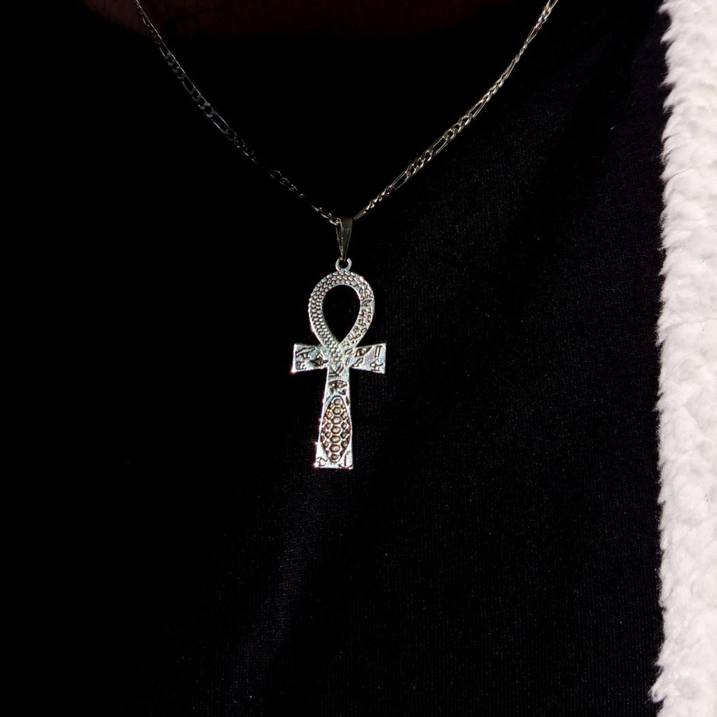 Unisex Ankh Cross Necklace – Egyptian Symbol Pendant