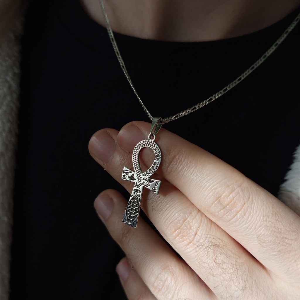 Unisex Ankh Cross Necklace – Egyptian Symbol Pendant