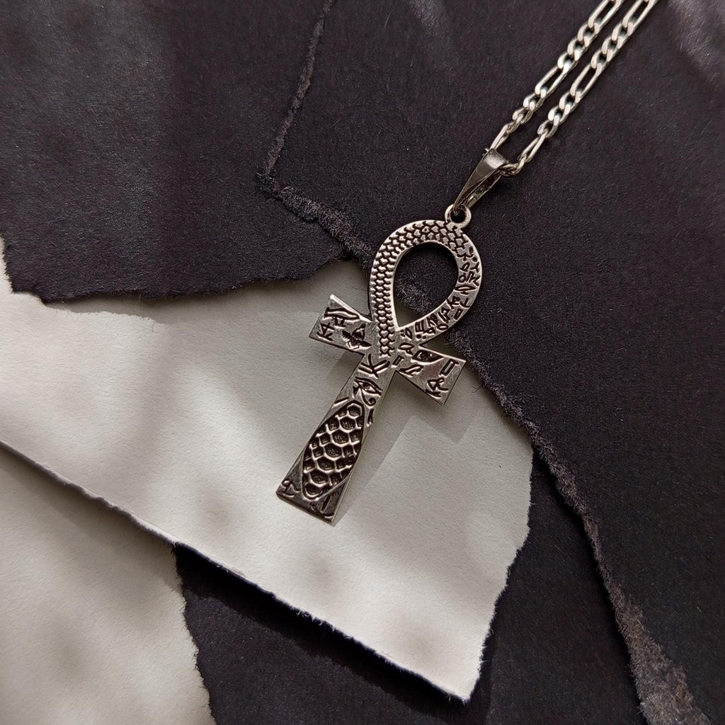 Unisex Ankh Cross Necklace – Egyptian Symbol Pendant