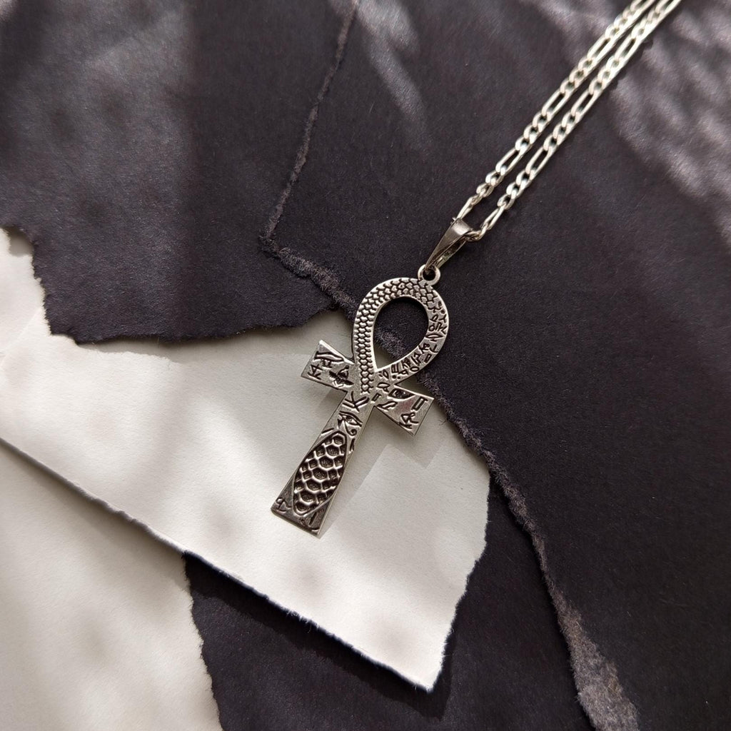 Unisex Ankh Cross Necklace – Egyptian Symbol Pendant