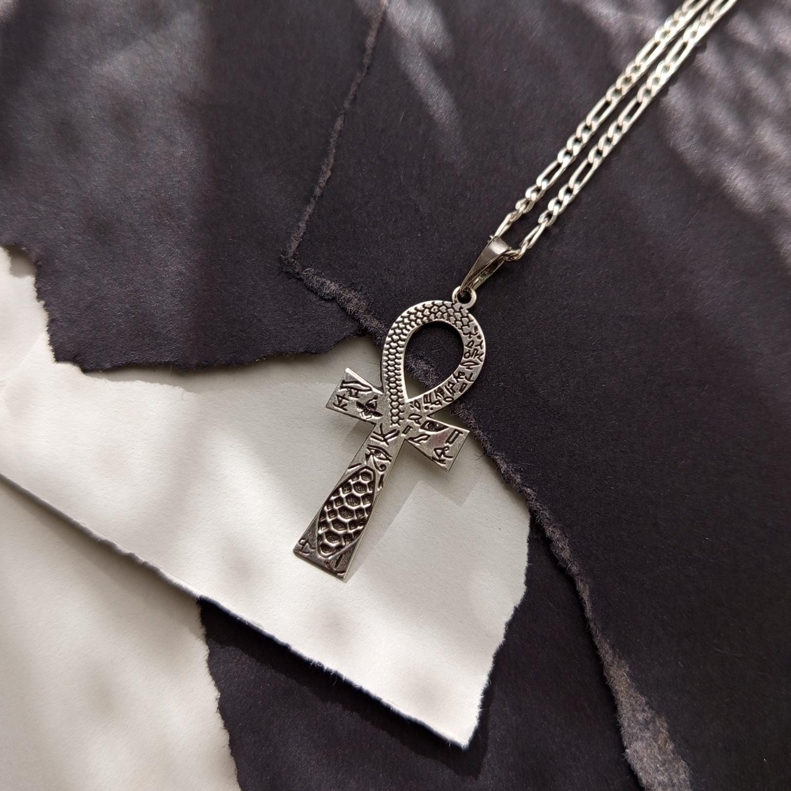 Unisex Ankh Cross Necklace – Egyptian Symbol Pendant
