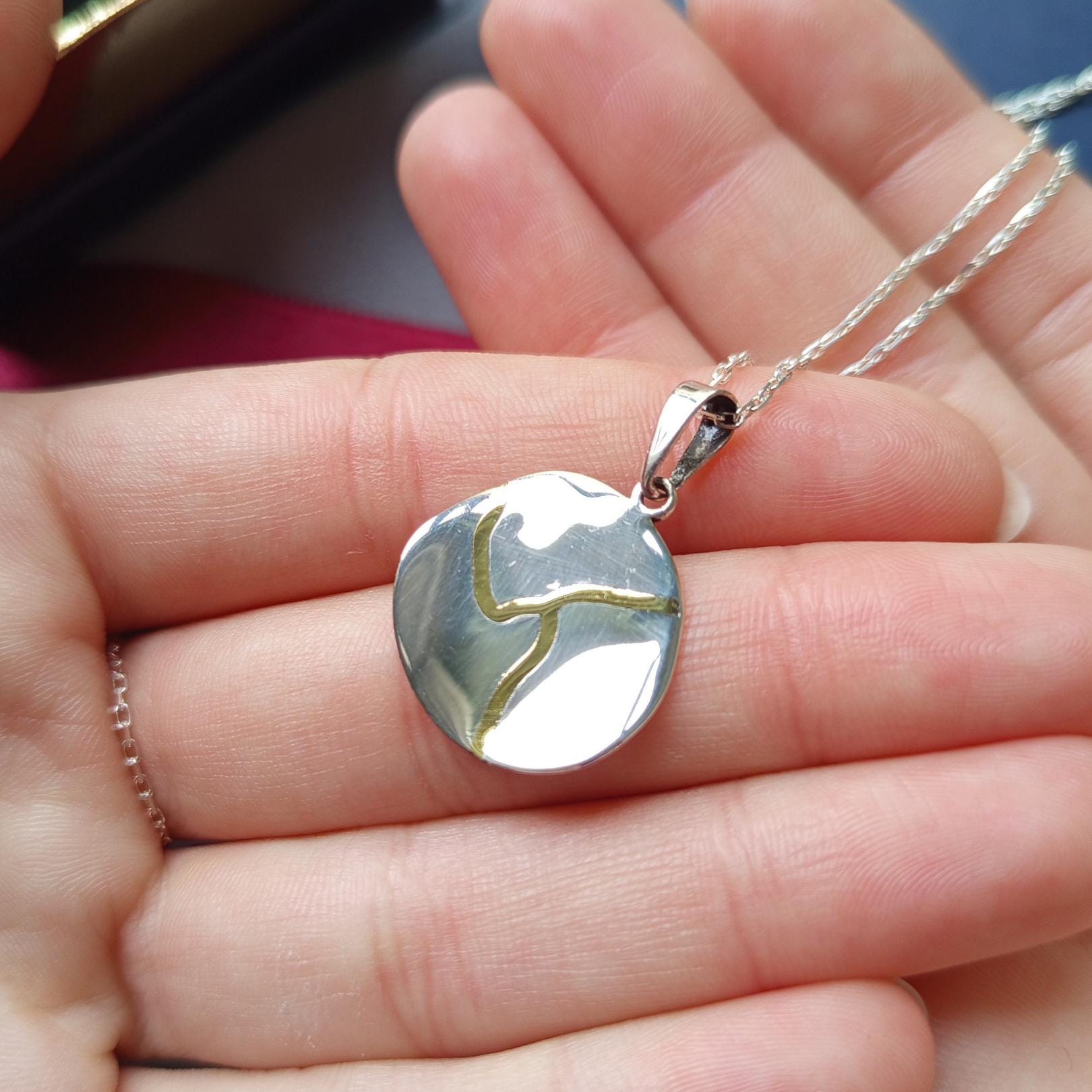 Gold Vein Kintsugi Necklace