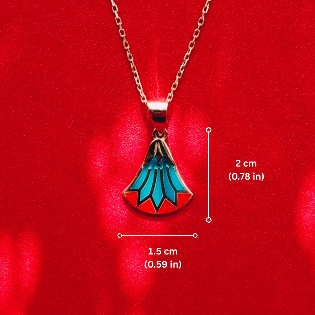 Egyptian Enamel Necklace