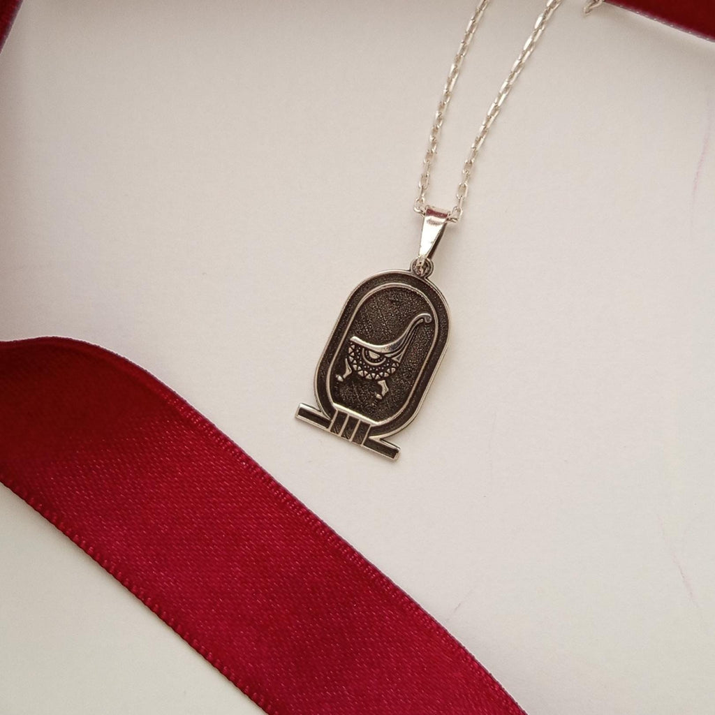 Vintage Ancient Egyptian Symbol Pendant – 925 Sterling Silver