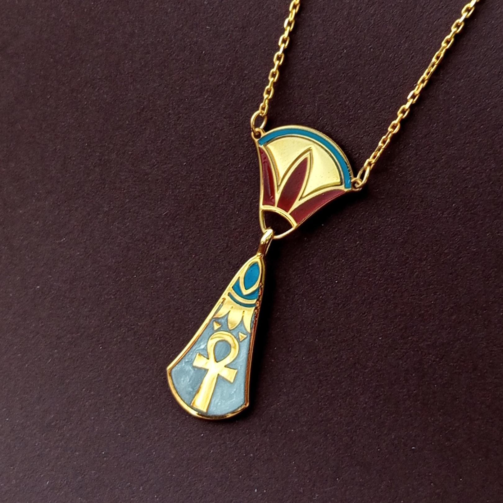 Gold Ankh Necklace