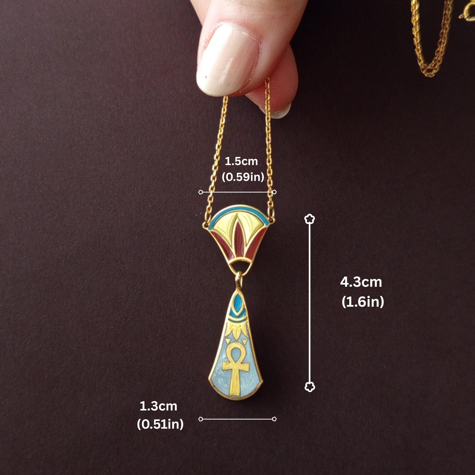Gold Ankh Necklace