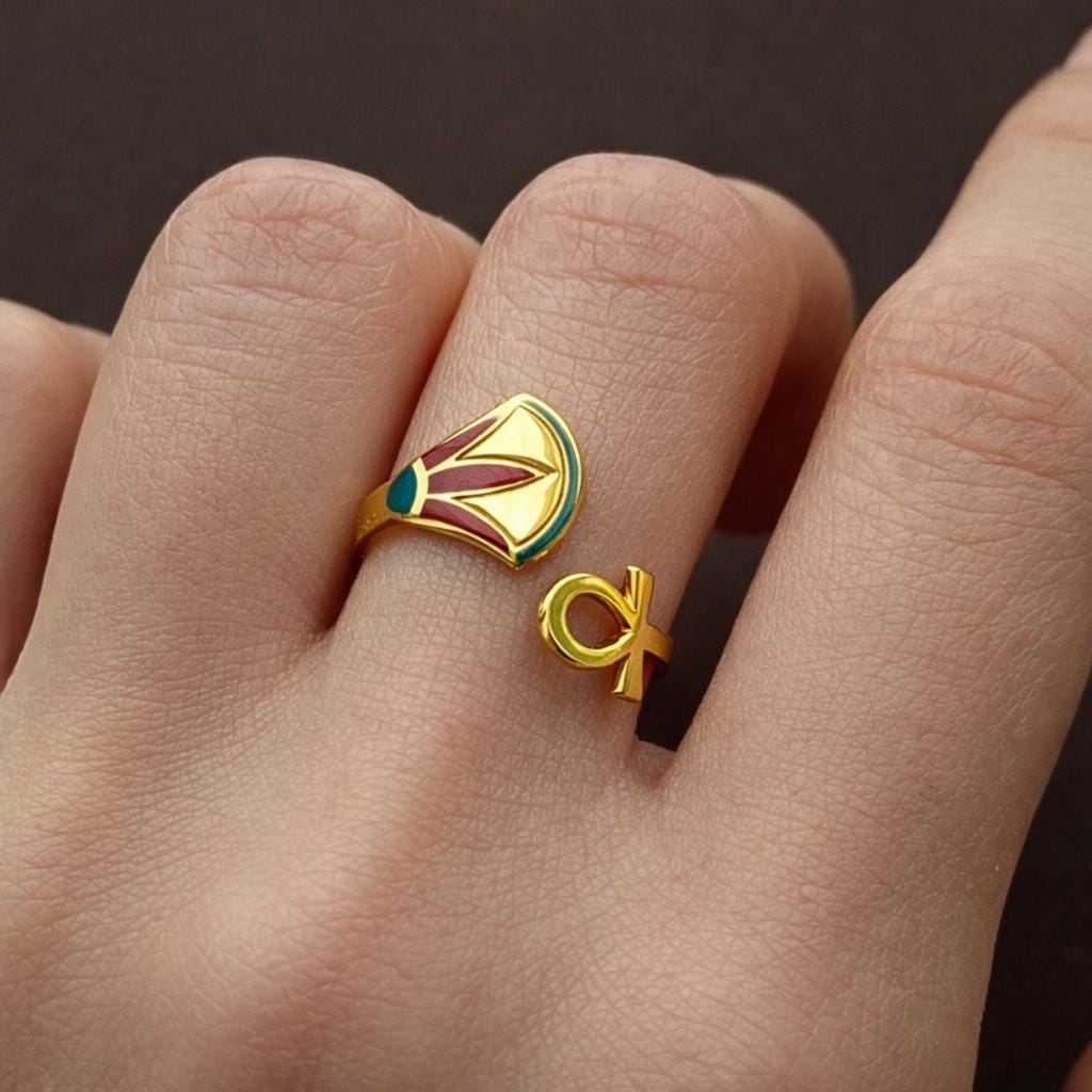 Ancient Egyptian Ankh Ring