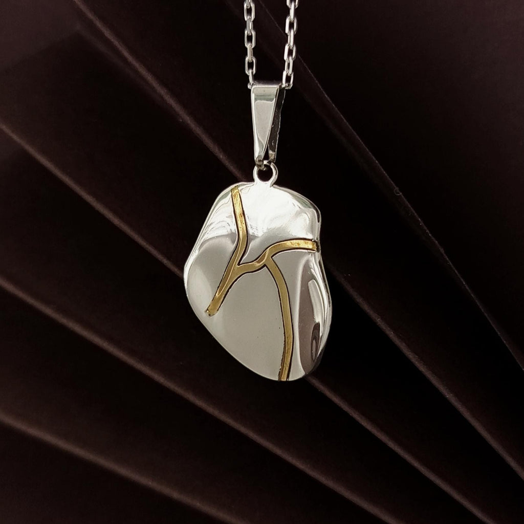 Kintsugi Heart Necklace