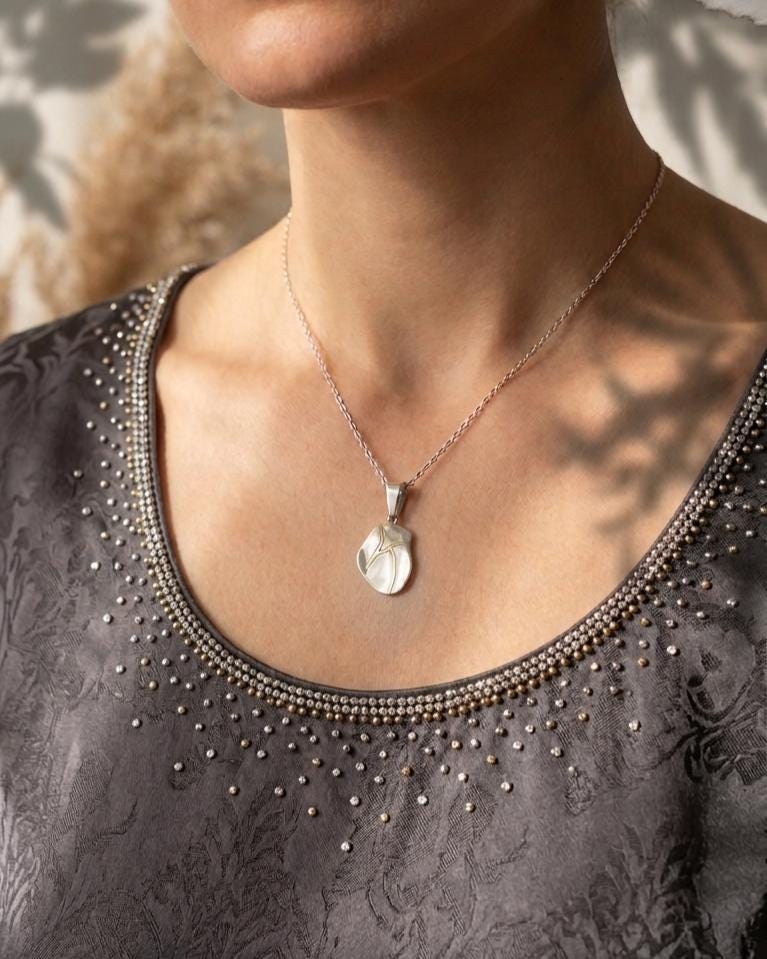 Kintsugi Heart Necklace