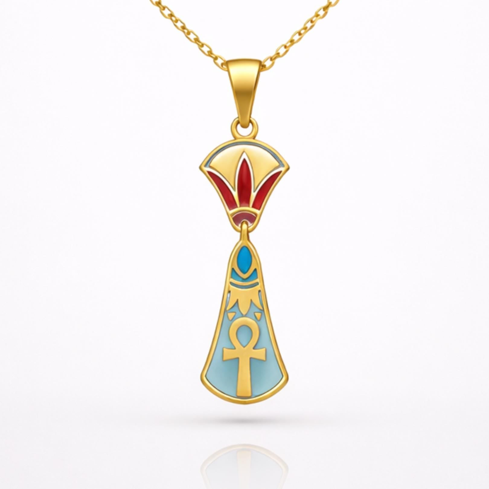 Gold Ankh Necklace