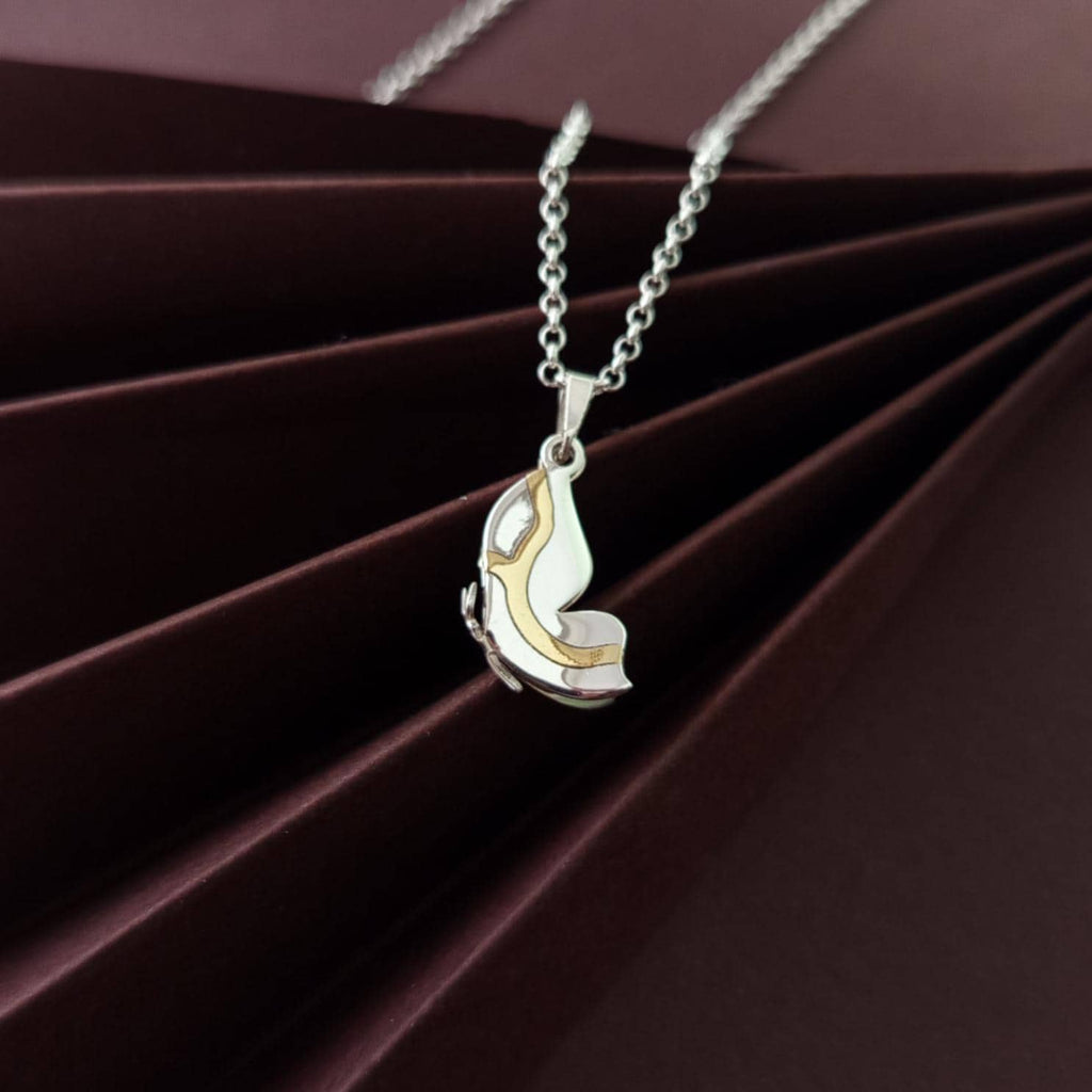 Kintsugi Butterfly Necklace