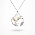 Kintsugi Crescent Moon Necklace