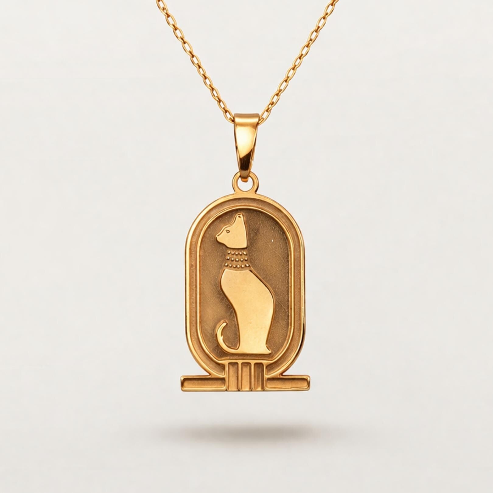 Ancient Egyptian Cat Necklace