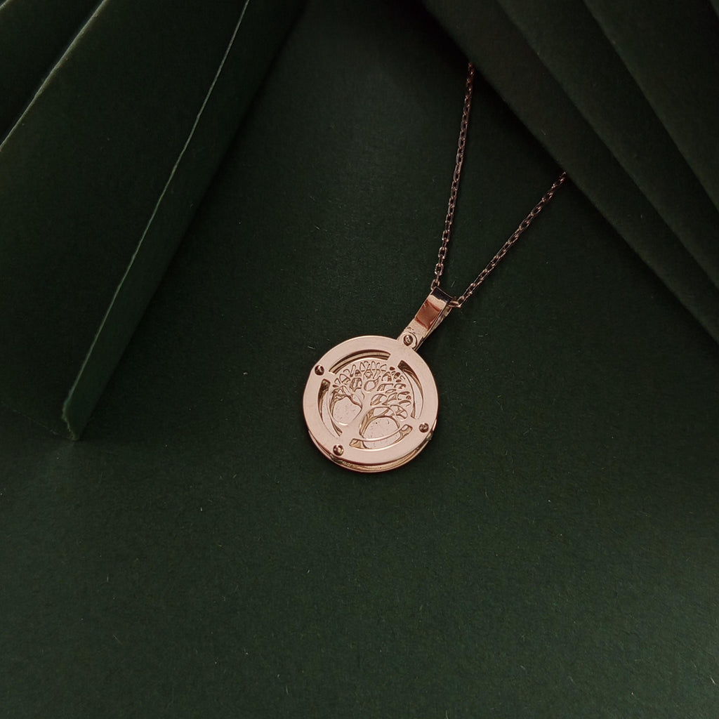 Tree of Life Necklace, Sterling Silver Nature Pendant, Meaningful Gift for Her