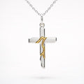 Kintsugi Cross Pendant