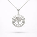 Tree of Life Necklace, Sterling Silver Nature Pendant, Meaningful Gift for Her