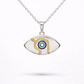 Kintsugi Evil Eye Necklace
