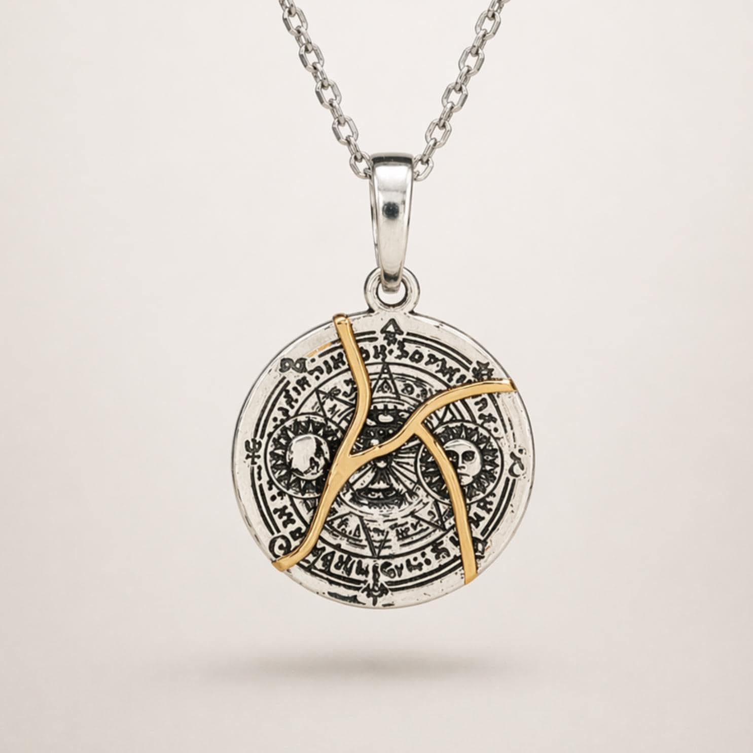 Pentagram Necklace – Sterling Sliver Witchy, Gothic Necklace (4 Designs)