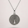 Tree of Life Necklace, Sterling Silver Nature Pendant, Meaningful Growth Gift for Women