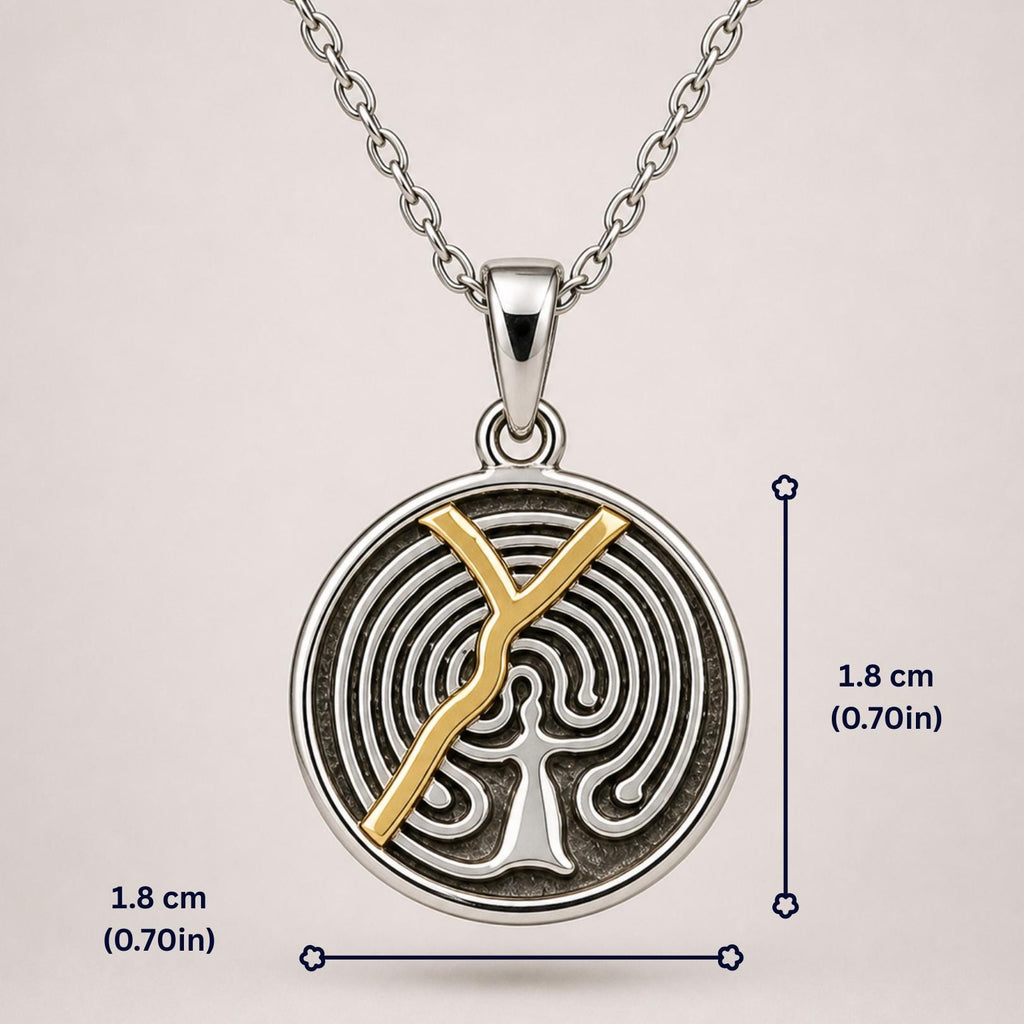 Tree of Life Necklace, Sterling Silver Nature Pendant, Meaningful Growth Gift for Women